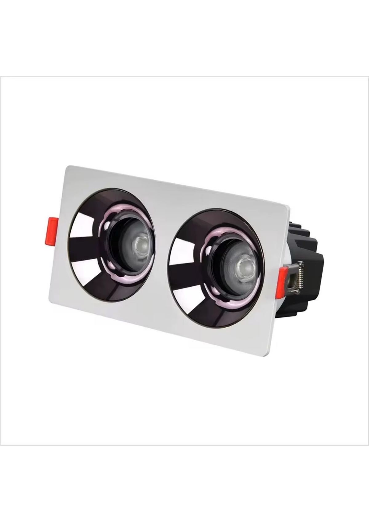 Spot encastré double orientable — Watts Energy, matériel électrique Dakar Sénégal