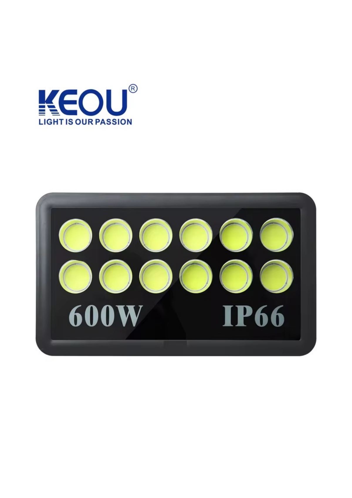 Projecteur LED KEOU 600W IP66 — Watts Energy, matériel électrique Dakar Sénégal